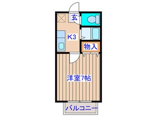 メゾン　ドゴ－ルの物件間取画像